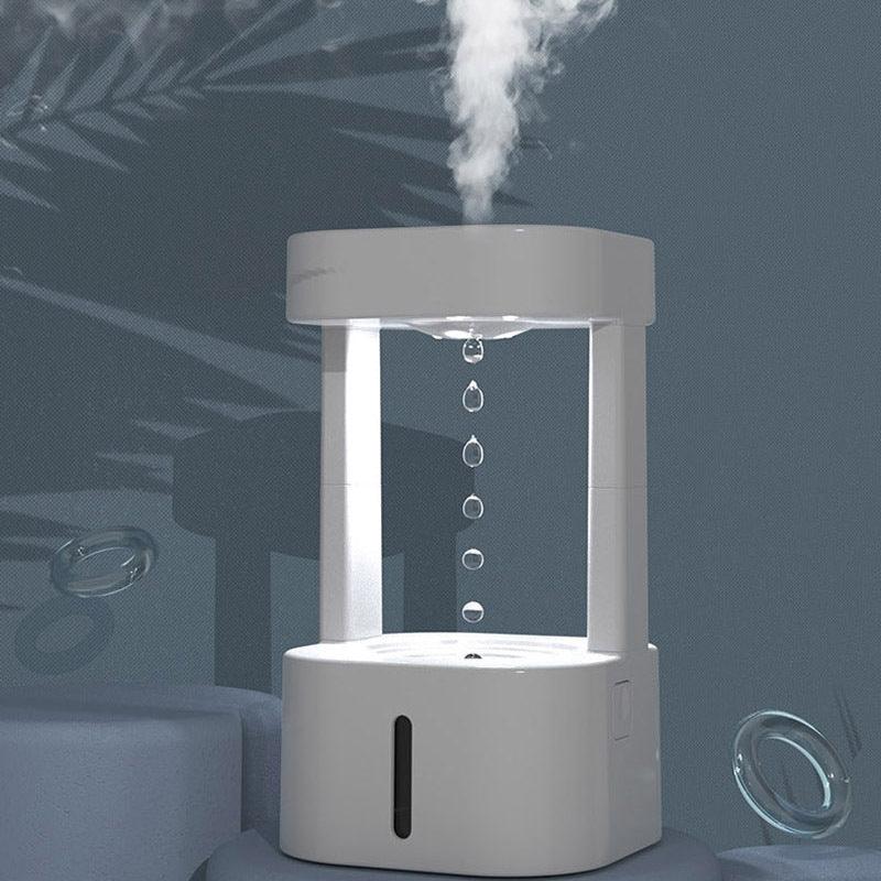 Desk Humidifier Rain Cloud Aromatherapy Essential White