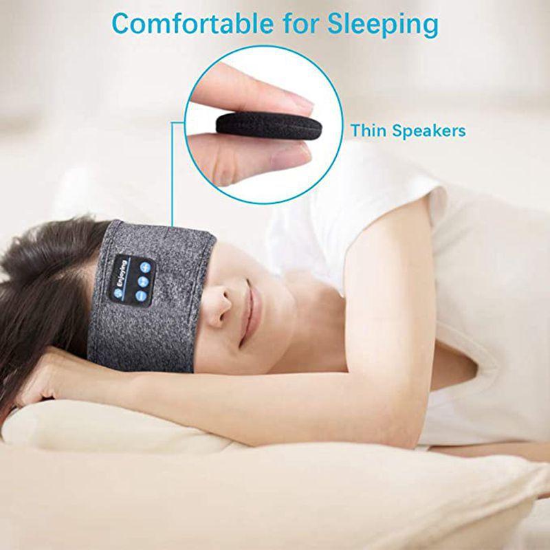 Wireless Bluetooth Sleeping Headphones Headband Grey 3pcs