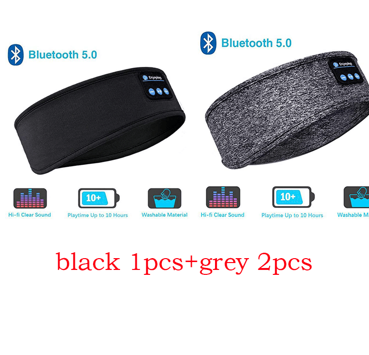 Wireless Bluetooth Sleeping Headphones Headband Set B