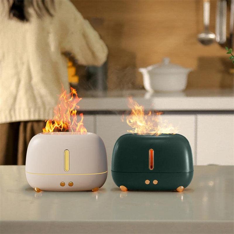 Flame Humidifier Upgraded Flame Fireplace Air Aroma