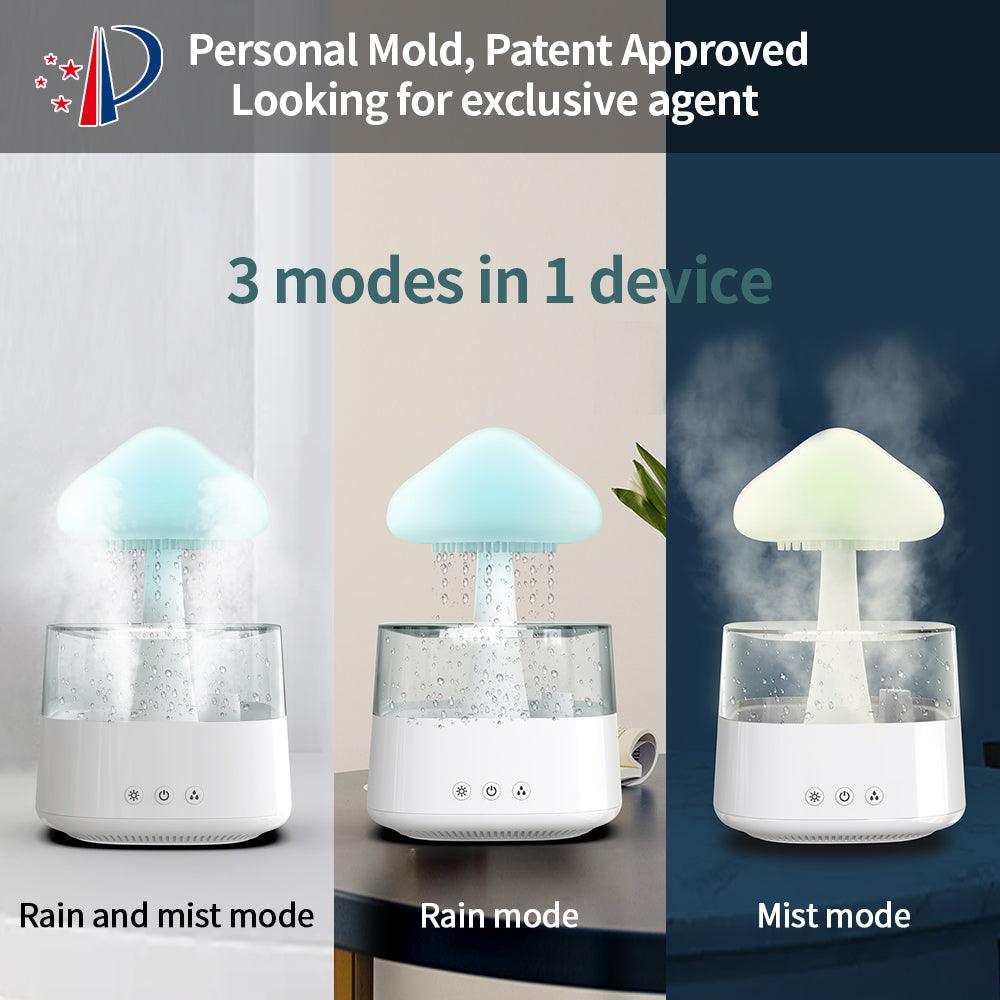 Desk Humidifier Rain Cloud Aromatherapy Essential