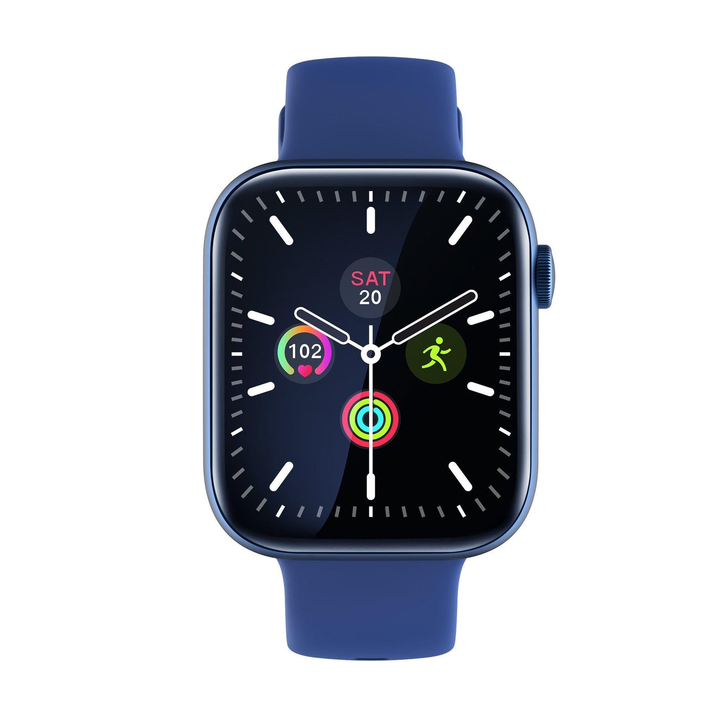 Inch Large Screen Health Monitoring Smart Watch Blue