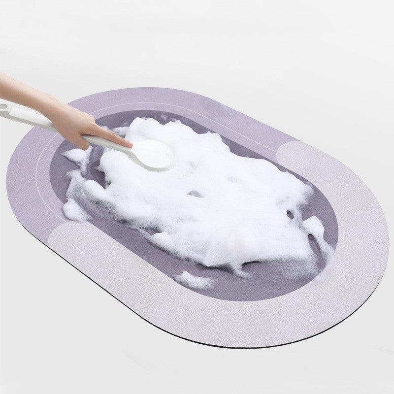 Non-slip Absorbent Bath Foot Mat