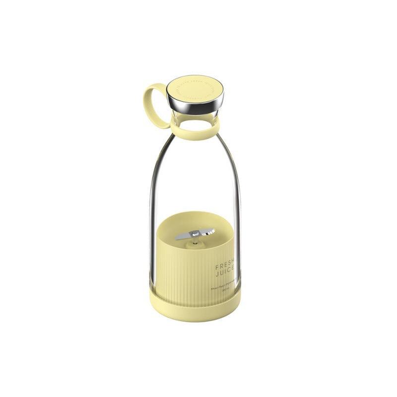 Electric Juicer Blender Mixer USB Rechargeable Yellow