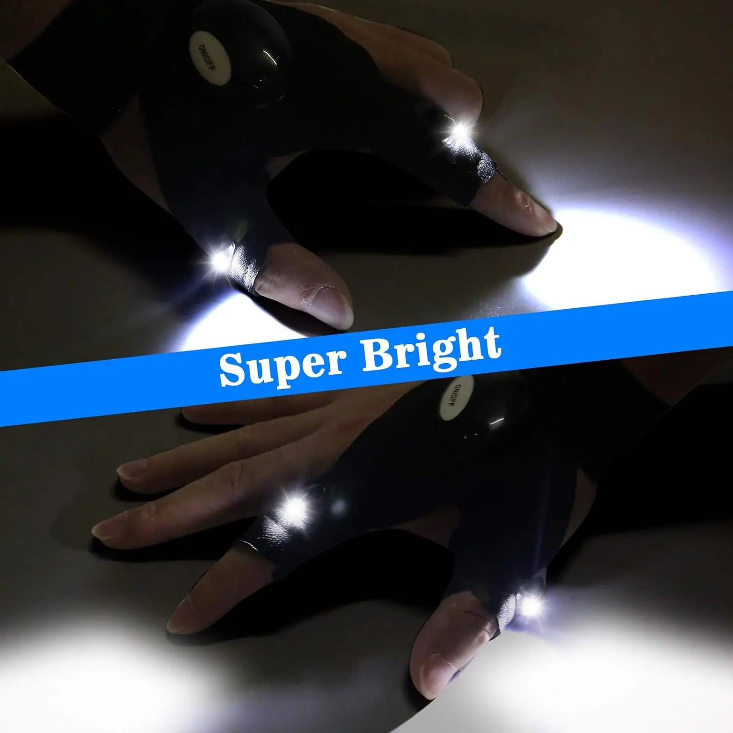 Laminoo LED Flashlight Waterproof Gloves