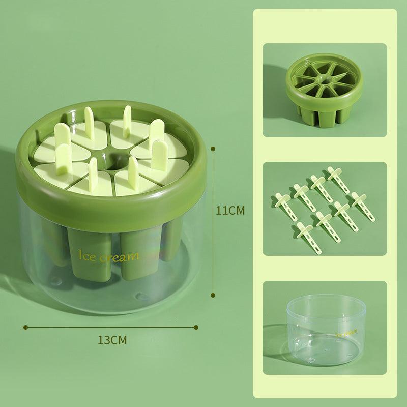 Make Popsicle Popsicle Ice Cream Mold Home Kitchen Gadgets Green