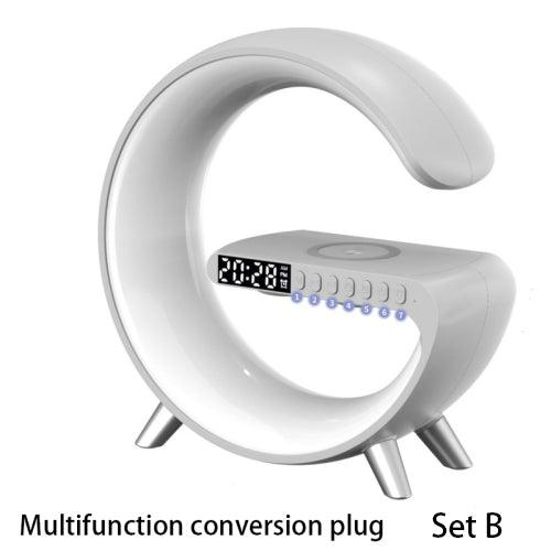 Intelligent G Shaped LED Lamp Bluetooth Speake Set B Multifunction conversion plug