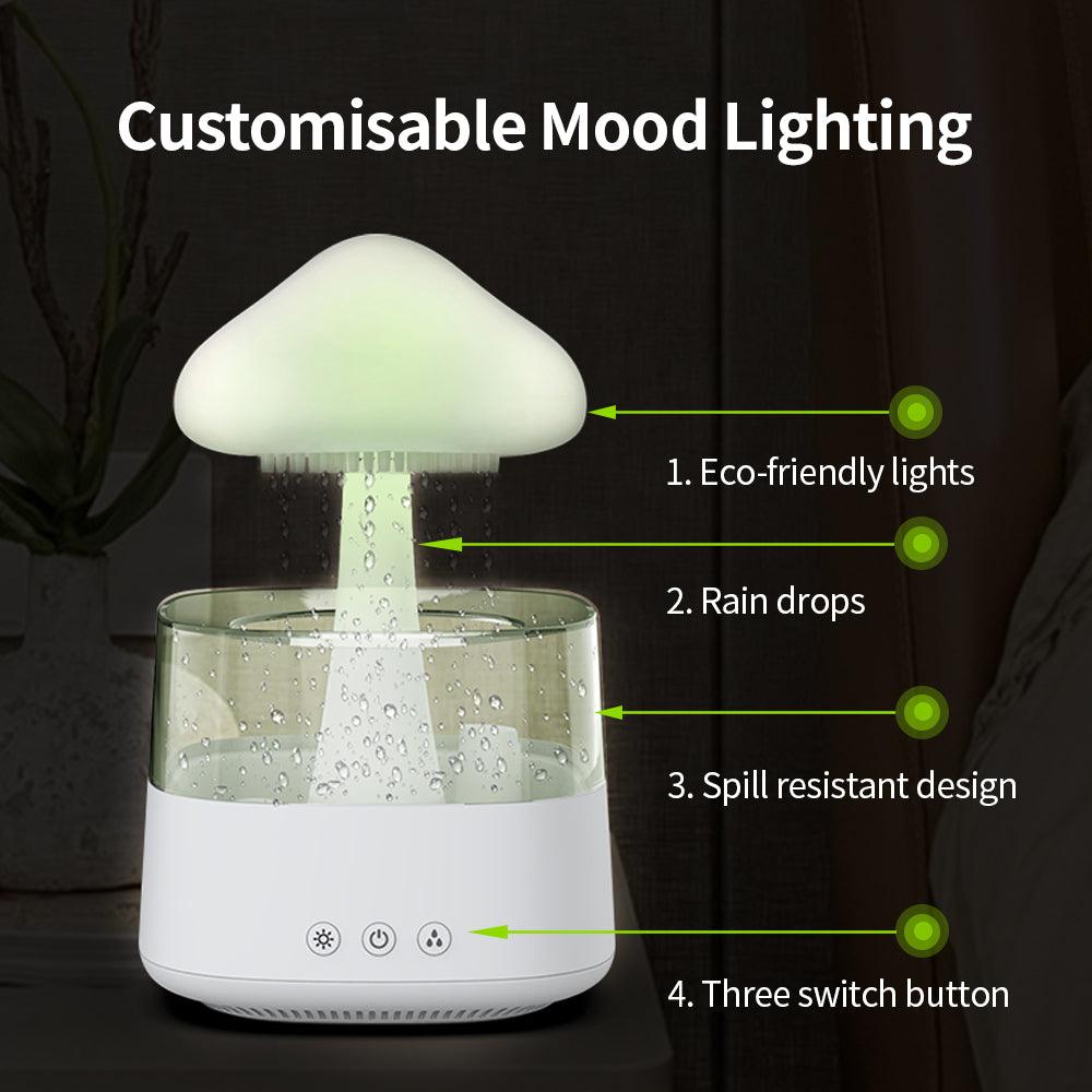 Desk Humidifier Rain Cloud Aromatherapy Essential