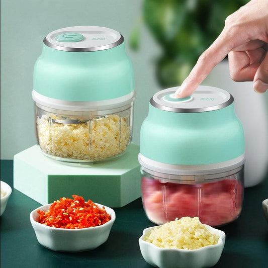 Portable Electric Mini Garlic Cutter Masher Vegetable