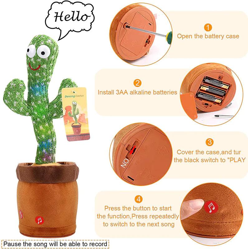 Laminoo Dancing Cactus Plush Toy